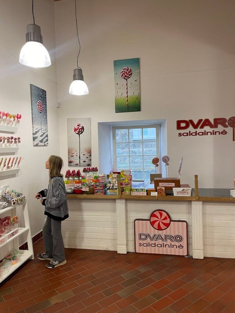 Candy shop in Kretinga Manor