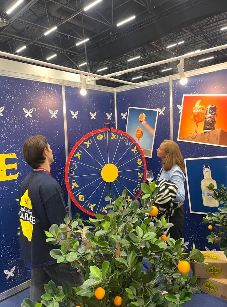 In the exposition people are trying to win