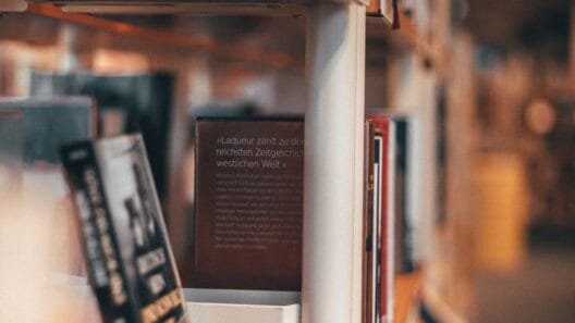 Shelves filled with colorful books in Vilnius bookstore – bookstores in Vilnius