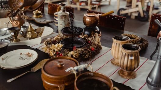 What are the best vintage shops in Vilnius - elegant retro clothing and accessories on display