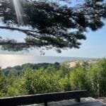 Peaceful Baltic seaside view showing balance of life and work in Lithuania