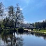 Neo-renaissance Tiškevičiai Palace in Palanga, a coastal jewel among manors in Lithuania.